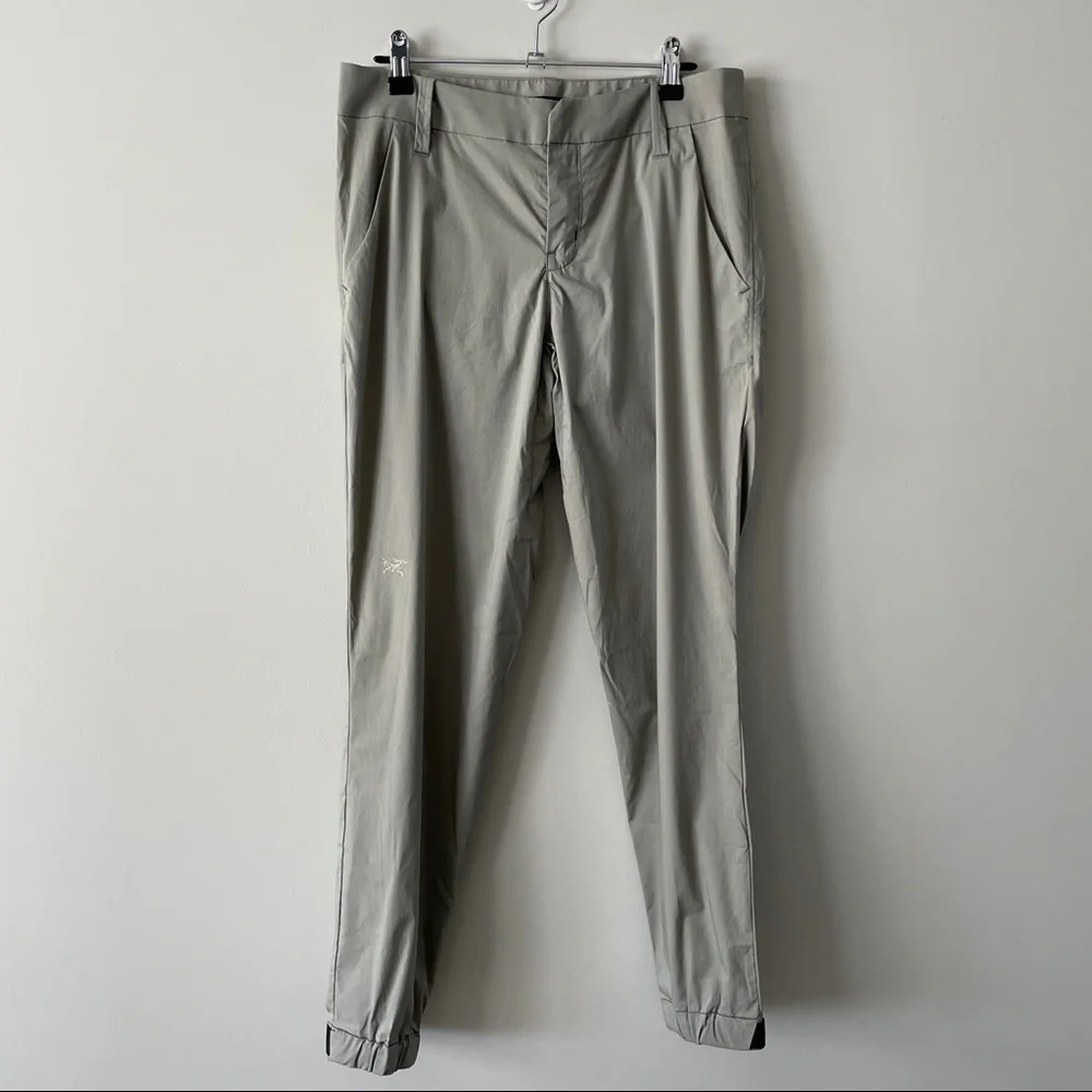 Arc’teryx Grey Cotton Jogger Pants Womens 6 - Picture 2 of 8